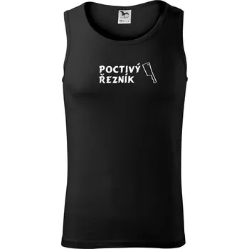 Pánské termoprádlo Poctivý řezník - Tílko pánské Core - S ( Černá )