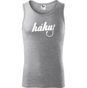 Hákuj - Tílko pánské Core - 2XL ( Tmavě šedý melír )