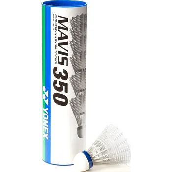 Badmintonový košíček Badmintonový míč Yonex Mavis 350 bílé/střední