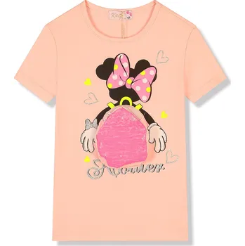 Chlapecké tričko Dívčí triko - KUGO FC6783, světle růžová Barva: Růžová světlejší, Velikost: 110