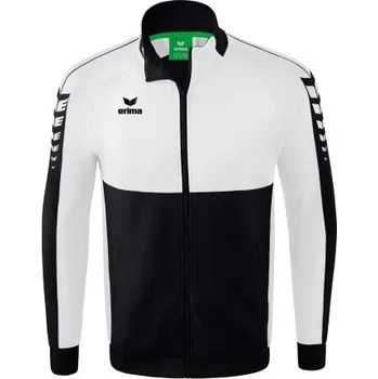 Pánská větrovka Erima ERIMA SIX WINGS TRÉNINKOVÁ BUNDA - DĚTSKÁ - Černá/Bílá - 164