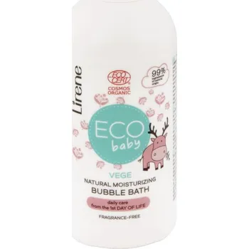 Dětský přípravek do koupele Lirene Eco Baby přírodní pěna do koupele 250 ml