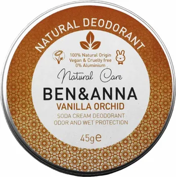 Ben & Anna Krémový deodorant Vanilla Orchid 45 g