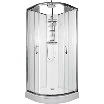 ARTTEC BRILIANT 90 x 90 cm - Termo sprchový box model 6 grape sklo 5 let záruka + stěrka na sklo zdarma