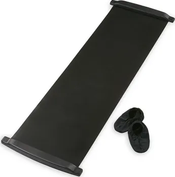 podložka na cvičení Sedco Slide Board MAT SLM-160 posilovací podložka 150 x 40 cm černá