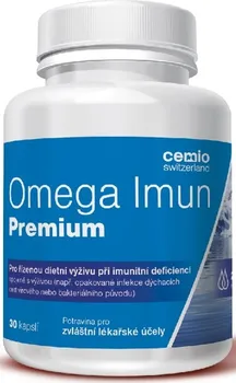 Přírodní produkt Green Swan Pharmaceuticals Omega Imun Premium 30 cps.