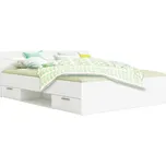 Multifunkční postel 160x200 MICHIGAN perleťově bílá