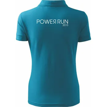 Power run - Polokošile dámská Pique Polo - XL ( Tmavý tyrkys )