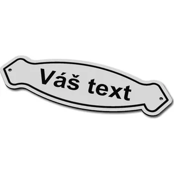 Informační tabulka Pelisport Dveřní štítek typ 07 10 x 3 cm