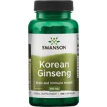 Swanson Korean Ginseng 500 mg 100 cps.