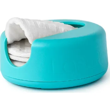 Bambaw LASTOBJECT LastRound opakovaně použitelné kosmetické tampony Barva: tyrkysová, Barva original: tyrkysová