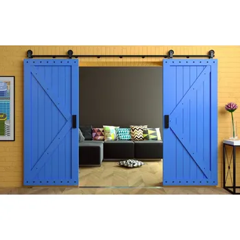 Interiérové dveře Stará Krása – Ruční výroba Dvojité posuvné dveře 210 X 2x 40 cm