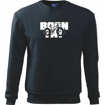 Pánská mikina Born fat - Mikina Essential pánská - 2XL ( Námořní modrá (velmi tmavá - téměř černá) )