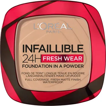 Make-up L'Oréal Infaillible 24H Fresh Wear kompaktní make-up 9 g