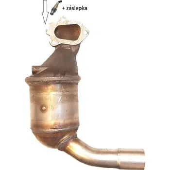 Katalyzátor Katalyzátor výfuku. (PR JMJ 1080246)