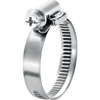 Nerezová objímka / svorka pro motocyklové hadice OETIKER WORMCLAMP rozměr 12-20 mm, 5 kusů v balení