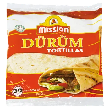 Trvanlivě pečivo Mission Tortilly Dürüm 1650 g