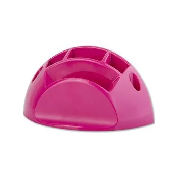 Stojánek na tužky a bločky ICO Smart Design,růžová