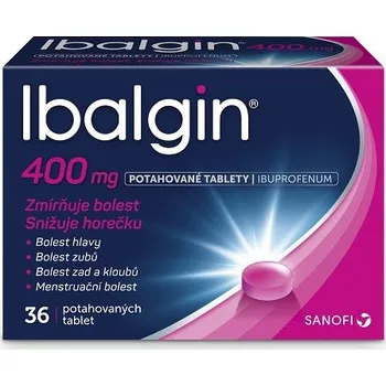 Lék na bolest, zánět a horečku Sanofi Ibalgin 400 mg