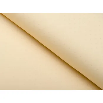 Dekorační látka BM-001 Nopky na světle žlutém - šířka 160 cm