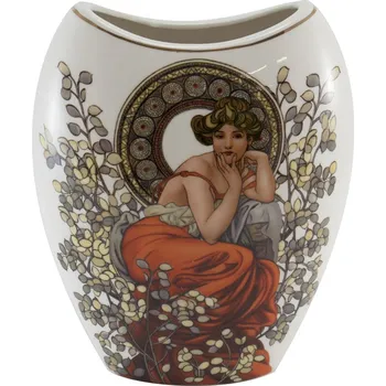 Váza Home Elements Mucha porcelánová váza 20 cm