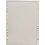 Karton P+P Plastový rozlišovač A - Z A5…