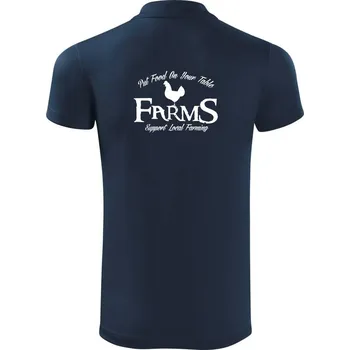 Pánská košile Put Food Farms - Polokošile Victory sportovní (dresovina) - XL ( Námořní modrá (velmi tmavá - téměř černá) )