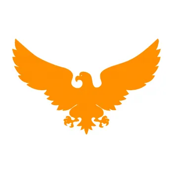 Samolepící dekorace Orlice 001 levá (06 - oranžová) SAMOLEPKA NA AUTO, NÁLEPKA, FÓLIE, POLEP, TUNING, VLASTNÍ TEXT, TISK, AUTOSAMOLEPKY.cz, POLEPY, OBRÁZEK, LOGO, 3D STICKERS