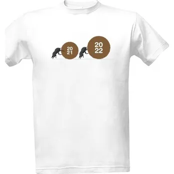 Pánská móda Tričko s potiskem Hovnivál pánské