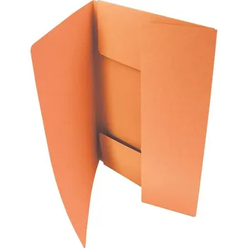 Desky papírové A4, 253, 3 klopy, Classic, oranžová