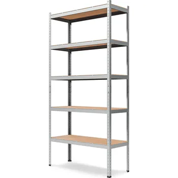 Dílenský regál Regál PRIMO II 180x100x45 5 políc Nosnost 500 KG- pozinkovaný