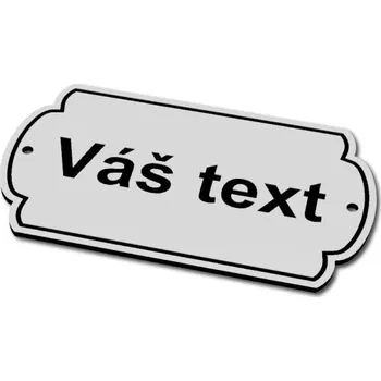 Informační tabulka Pelisport Dveřní štítek typ 10 10 x 5,5 cm