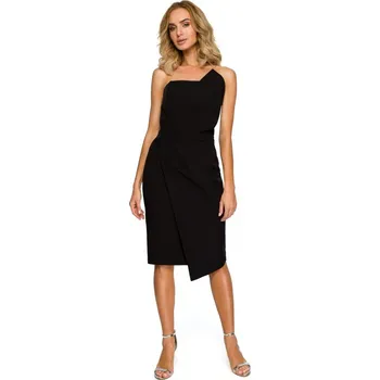 Dámské šaty M409 tužkové šaty badeau - černé EU M