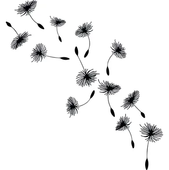 ARTEMISS Chmýří pampelišky - plastová šablona 340 (29x29cm) Rozměr: G 29x29cm