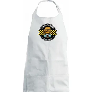 Kuchyňská zástěra Hunting equipment - Dámská zástěra na vaření - Univerzální velikost ( Bílá )