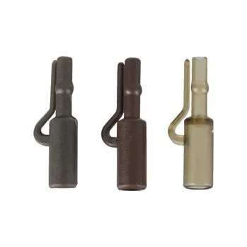 Anaconda klip Safety Lead Clip 10 ks tmavě hnědá-2410008