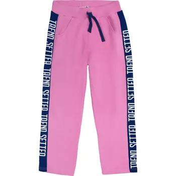 Dívčí 7/8 tepláky - Winkiki WTG 01805, růžová Barva: Růžová, Velikost: 158