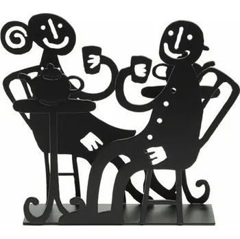 Držák na ubrousky Café black 13,5x19x4, Bengt & Lotta Švédsko Černá