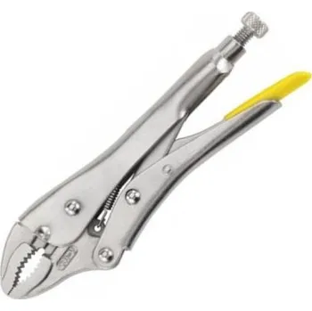 Sada nářadí Stanley 0-84-809 - Kleště samosvorné 254mm se zahnutými čelistmi