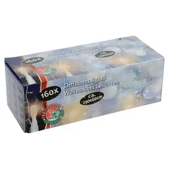 LED páska Vánoční svítící rampouchy, venkovní, 160 žárovek