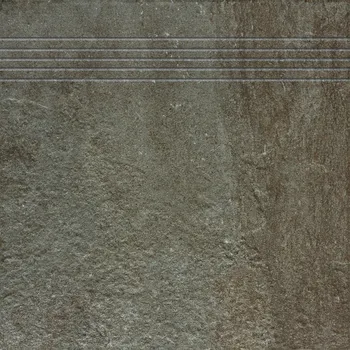 Obklad Como, DCP34694, schodovka, 30 x 30 cm, hnědočerná