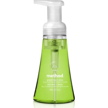 Mýdlo Method Pěnové mýdlo na ruce zelený čaj a Aloe vera 300 ml