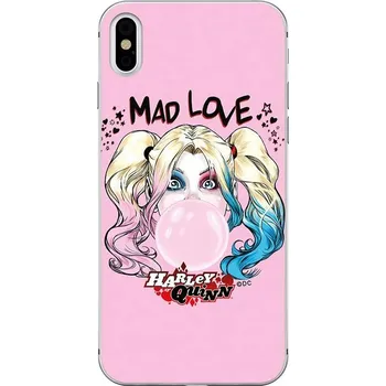 Pouzdro na mobilní telefon Ert Ochranný kryt pro iPhone XS / X - DC, Harley Quinn 001 Pink WPCHARLEY678