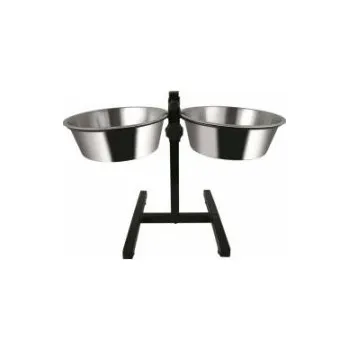 Miska pro psa Stojan na misky (42cm) + 2x miska 4,1l/29cm(6)