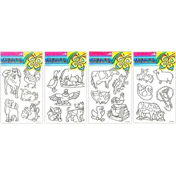 Výtvárné potřeby Anděl předloha k barvám na sklo 1582 vyvýšená kontura