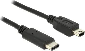 Datový kabel Delock USB 2.0-C / USB 2.0 Mini-B 0,5 m