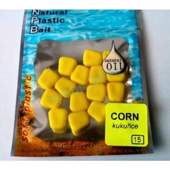 Umělá nástraha JSA Fish Umělá kukuřice žlutá 15ks