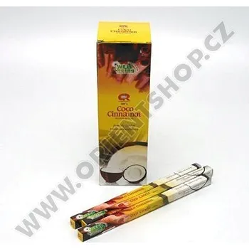Aroma difuzér Indické vonné tyčinky GR SQ Coco Cinnamon