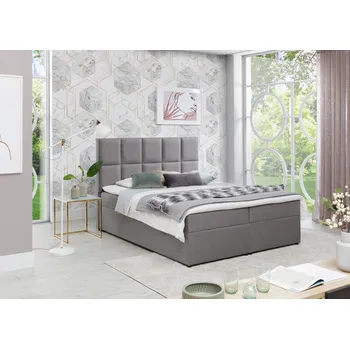 Boxspring postel Glossy 185 × 200 cm