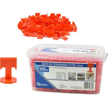 Geko G00433 klipsy pro vyrovnávací systém na obklady a dlažbu 1000 ks